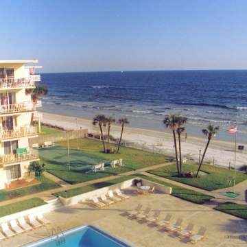 Florida Ferienwohnung - die Aussicht vom Balkon