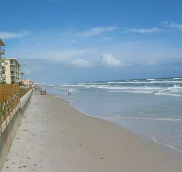 Strand von New Smyrna Beach